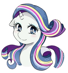 Size: 756x813 | Tagged: safe, artist:auntie_grub, rarity, pony, unicorn, g4, female, horn, looking at you, mare, rainbow power, simple background, solo, starry eyes, stars, white background, wingding eyes