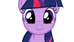 Size: 1920x1080 | Tagged: safe, edit, edited screencap, screencap, twilight sparkle, pony, unicorn, g4, season 3, the crystal empire, adorkable, background removed, cute, dork, female, looking at you, mare, not a vector, simple background, solo, transparent background, twiabetes, unicorn twilight