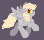 Size: 3000x2700 | Tagged: safe, artist:mirtash, derpy hooves, pegasus, pony, simple background, solo