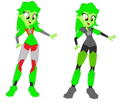 Size: 689x586 | Tagged: safe, artist:robertsonskywa1, human, equestria girls, g4, alternate clothes, alternate design, armor, clothes, equestria girls-ified, full body, hero factory, lego, natalie breez, outfit, shoulder pads, skintight clothes, solo, suit