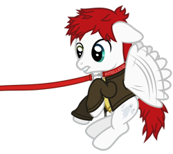 Size: 1374x1225 | Tagged: safe, artist:lightningbolt, derpibooru exclusive, pegasus, pony, .svg available, awsten knight, clothes, collar, dyed mane, dyed tail, ears back, fluttering, flying, full body, heterochromia, jacket, jewelry, leash, lip bite, male, motion lines, necklace, offscreen character, ponified, reference, shirt, simple background, solo, spread wings, stallion, svg, tail, transparent background, undershirt, vector, waterparks, wings