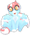 Size: 1667x1982 | Tagged: safe, artist:rhythmpixel, oc, oc only, oc:cloud jumper, pegasus, pony, chest fluff, female, glasses, lineless, looking at you, mare, simple background, solo, transparent background