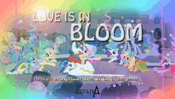 Size: 1280x720 | Tagged: safe, artist:aviators, artist:bronysinc, artist:hmage, artist:yelling at cats, 2012, absurd file size, animated, brony music, link in description, love is in bloom, music, nostalgia, remix, sound, sound only, webm, youtube link, youtube video