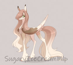 Size: 1024x913 | Tagged: safe, artist:sugaryicecreammlp, fluttershy, pony, g4, alternate design, solo