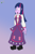 Size: 1200x1800 | Tagged: safe, artist:domedvortex, twilight sparkle, human, equestria girls, g4, clothes, hypnosis, hypnotized, long dress, long skirt, skirt, solo, twilight sparkle (alicorn)