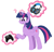 Size: 1776x1704 | Tagged: safe, artist:calliecreampuff, twilight sparkle, alicorn, pony, g4, colored, controller, curious, cute, folded wings, gaming, gaming headset, headset, lineless, magic, magic aura, ms paint, question mark, simple background, solo, telekinesis, twiabetes, twilight sparkle (alicorn), white background, wings