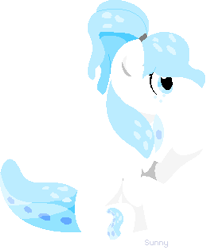 Size: 260x314 | Tagged: safe, artist:fruity-kannibal, oc, oc only, earth pony, pony, base used, earth pony oc, female, mare, pixel art, simple background, solo, transparent background