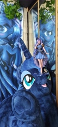 Size: 2088x4562 | Tagged: safe, princess luna, alicorn, pony, g4, irl, photo, plushie