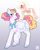 Size: 780x976 | Tagged: safe, artist:greenarsonist, oc, oc only, oc:sweet hearts💕, pegasus, pony, accessory, afro puffs, blushing, bow, chubby, ear piercing, earring, eyeshadow, female, heart, jewelry, makeup, mare, pegasus oc, piercing, solo, unshorn fetlocks