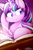 Size: 1250x1920 | Tagged: safe, artist:dshou, starlight glimmer, pony, unicorn, g4, book, chest fluff, female, glowing, glowing horn, horn, library, magic, mare, reading, s5 starlight, signature, solo, table