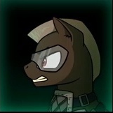 Size: 161x162 | Tagged: safe, oc, oc only, pony, fallout equestria, game: fallout equestria: remains, bust, profile, raider, solo