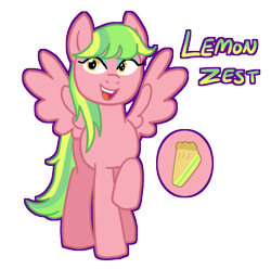 Size: 1472x1462 | Tagged: safe, artist:queertrixie, lemon zest, pegasus, pony, g4, equestria girls ponified, female, outline, ponified, simple background, solo, transparent background