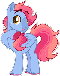 Size: 1912x2391 | Tagged: safe, artist:rickysocks, oc, oc only, pegasus, pony, base used, body markings, eyebrows, freckles, looking at you, male, simple background, solo, stallion, tongue out, transparent background, unshorn fetlocks