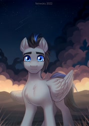 Size: 2480x3507 | Tagged: safe, artist:fenwaru, oc, oc only, pegasus, pony, high res, solo