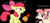 Size: 1350x629 | Tagged: safe, apple bloom, earth pony, pegasus, pony, g4, black background, female, gold medal, pinfether, simple background