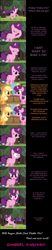Size: 2000x9684 | Tagged: safe, artist:mlp-silver-quill, applejack, sugar belle, earth pony, pony, comic:pinkie pie says goodnight, g4, apple, apple tree, flashback, implied pinkie pie, kitchen, sweet apple acres, tree