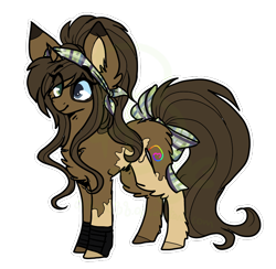 Size: 786x768 | Tagged: safe, artist:tay-niko-yanuciq, oc, oc only, earth pony, pony, chest fluff, ear piercing, earring, earth pony oc, heterochromia, jewelry, piercing, simple background, solo, transparent background