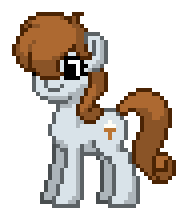 Size: 188x220 | Tagged: safe, artist:topsangtheman, oc, earth pony, pony, pony town, simple background, solo, transparent background