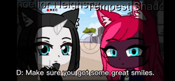 Size: 1920x888 | Tagged: safe, editor:decokenite, chancellor neighsay, tempest shadow, unicorn, anthro, g4, animated, behind the scenes, blushing, camera, cursed, cursed image, female, funny, gacha, laughing, looking at you, male, recording studio, shipping, sound, straight, studio, tempest neighsay, webm