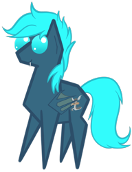 Size: 2640x3445 | Tagged: safe, artist:justapone, oc, oc only, oc:guttatus, bat pony, pony, bat pony oc, bat wings, big eyes, colored, fangs, high res, male, pointy ponies, simple background, solo, stallion, transparent background, wings
