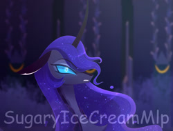 Size: 1024x778 | Tagged: safe, artist:sugaryicecreammlp, princess luna, pony, g4, bust, portrait, solo