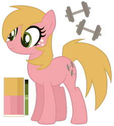 Size: 1900x2100 | Tagged: safe, artist:monochrome-sunsets, oc, earth pony, pony, g4, female, magical gay spawn, mare, offspring, parent:big macintosh, parent:bulk biceps, simple background, solo, transparent background