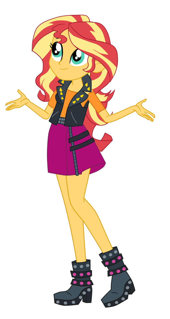 #2857430 - safe, artist:gmaplay, sunset shimmer, human, equestria girls ...