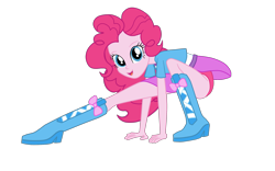 Size: 2815x1754 | Tagged: safe, artist:gmaplay, pinkie pie, human, equestria girls, g4, clothes, panties, pink underwear, simple background, solo, transparent background, underwear