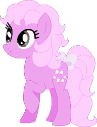 Size: 296x385 | Tagged: safe, artist:selenaede, artist:tinrobo, artist:victorfazbear, lickety-split, earth pony, pony, g1, g4, base used, bow, g1 to g4, generation leap, raised hoof, simple background, tail, tail bow, transparent background