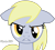Size: 2589x2317 | Tagged: safe, artist:klaxa, derpy hooves, pegasus, pony, 2011, angry, female, high res, mare, simple background, solo, transparent background, vector
