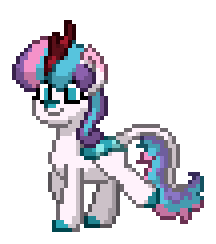Size: 216x244 | Tagged: safe, artist:twilyisbestpone, derpibooru exclusive, princess flurry heart, kirin, pony, pony town, g4, animated, cloven hooves, cute, female, flurrybetes, gif, kirin flurry heart, kirin-ified, leonine tail, older, older flurry heart, pixel art, simple background, smiling, solo, species swap, tail, transparent background, trotting, trotting in place, walking