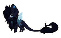 Size: 708x446 | Tagged: safe, artist:tay-niko-yanuciq, oc, oc only, pony, chest fluff, simple background, solo, transparent background, wings