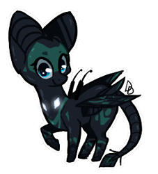 Size: 280x308 | Tagged: safe, artist:tay-niko-yanuciq, oc, oc only, pony, chest fluff, raised hoof, simple background, solo, transparent background