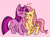 Size: 1011x740 | Tagged: safe, artist:mangozone, fluttershy, twilight sparkle, pegasus, pony, unicorn, g4, blushing, eyes closed, female, heart, kissing, lesbian, ship:twishy, shipping, simple background, smiling, unicorn twilight