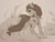 Size: 8000x6060 | Tagged: safe, artist:zetamad, sunny starscout, earth pony, pony, g5, absurd resolution, butt, dust, female, limited palette, looking back, looking sideways, mare, plot, rear view, solo, tail, windswept hair, windswept mane, windswept tail