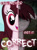 Size: 773x1034 | Tagged: safe, artist:yuitripfag, oc, oc only, oc:maya, pony, unicorn, two sided posters, female, floppy ears, horn, mare, scared, smiling, text, two sides