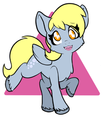 Size: 1668x1929 | Tagged: safe, artist:steelsoul, derpy hooves, pegasus, pony, g4, looking at you, simple background, wall eyed