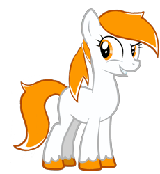 Size: 1600x1740 | Tagged: safe, artist:yuitripfag, oc, oc only, oc:sunny day, earth pony, pony, female, mare, simple background, smiling, transparent background