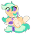 Size: 140x156 | Tagged: safe, artist:rhythmpixel, oc, oc only, oc:summer ray, pegasus, pony, chest fluff, pixel art, simple background, solo, transparent background