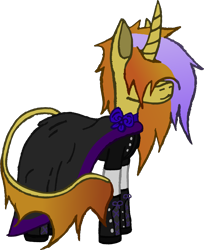 Size: 2147x2637 | Tagged: safe, artist:duskendraws, oc, oc only, oc:shiren, pony, unicorn, female, high res, leonine tail, mare, simple background, solo, tail, transparent background