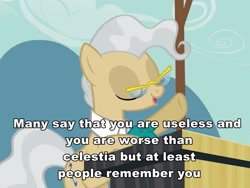 Size: 959x720 | Tagged: safe, edit, edited screencap, screencap, mayor mare, earth pony, pony, g4, season 2, the last roundup, cropped, glasses, ponyville