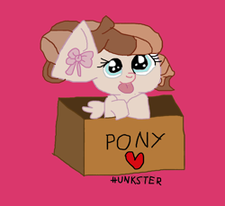 Size: 4440x4062 | Tagged: safe, artist:hunkster, oc, pegasus, pony, box, female, mare, pegasus oc