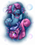 Size: 2550x3300 | Tagged: safe, artist:mychelle, seawinkle, wavedancer, sea pony, g1, g4, bubble, cute, digital art, ear fluff, eyes closed, female, fins, flowing mane, g1 to g4, generation leap, high res, jewelry, looking at you, mare, mermay, music notes, necklace, ocean, open mouth, pearl necklace, purple eyes, shoo be doo, simple background, singing, smiling, transparent background, underwater, water, wavedorable, winklebetes