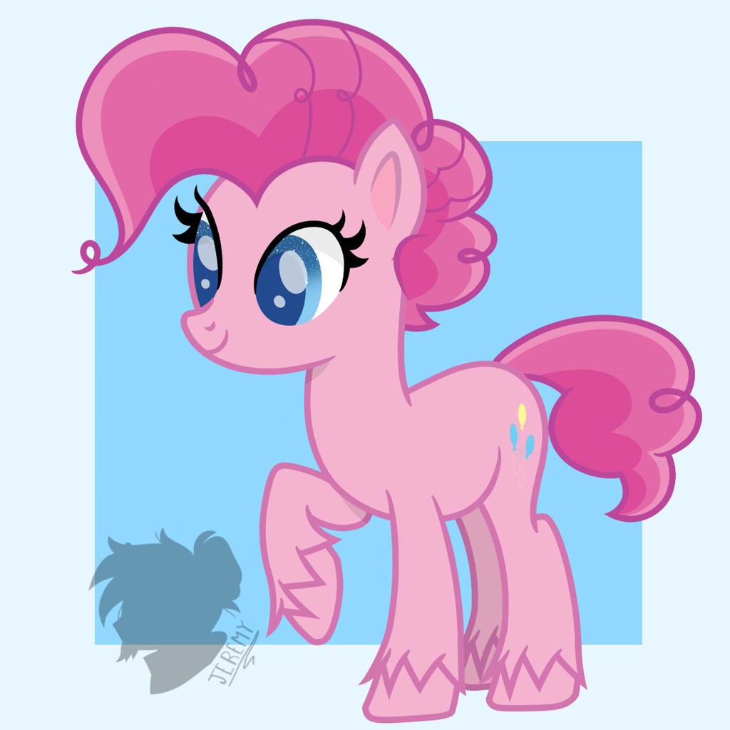 2870442 Safe Artist Elguere Pinkie Pie Earth Pony Pony G4 G4 5