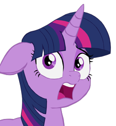Size: 1280x1390 | Tagged: safe, artist:benpictures1, twilight sparkle, alicorn, pony, g4, my little pony: the movie, cute, female, floppy ears, inkscape, looking at something, mare, open mouth, shocked, shocked expression, simple background, solo, transparent background, twiabetes, twilight sparkle (alicorn), vector