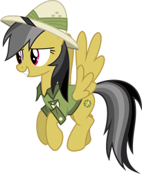 Size: 2219x2703 | Tagged: safe, artist:skie-vinyl, daring do, pegasus, pony, g4, .svg available, female, high res, mare, simple background, solo, transparent background, vector