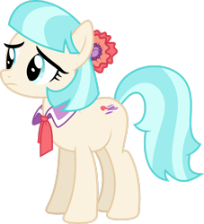 Size: 2334x2569 | Tagged: safe, artist:skie-vinyl, coco pommel, earth pony, pony, g4, .svg available, female, high res, mare, simple background, solo, transparent background, vector