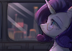 Size: 2600x1850 | Tagged: safe, artist:leafywind, rarity, pony, unicorn, g4, female, glasses, mare, solo