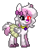 Size: 188x236 | Tagged: safe, artist:topsangtheman, oc, oc:noomi, alicorn, hybrid, pony, rabbit, pony town, animal, simple background, solo, transparent background