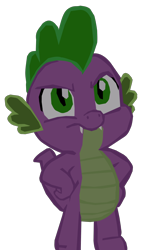 Size: 1280x1998 | Tagged: safe, artist:benpictures1, spike, dragon, g4, my little pony: the movie, inkscape, male, simple background, solo, transparent background, vector